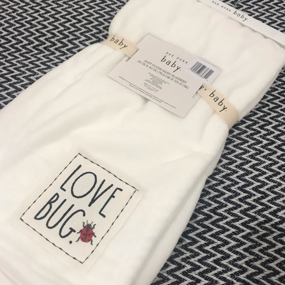 Rae Dunn Other - 🐞 Rae Dunn LOVE BUG Baby Blanket.